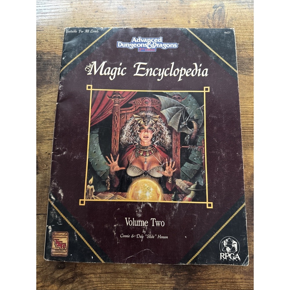Magic Encyclopedia, Vol. 1 (Advanced Dungeons and Dragons) Henson, Dale AD&D 2nd